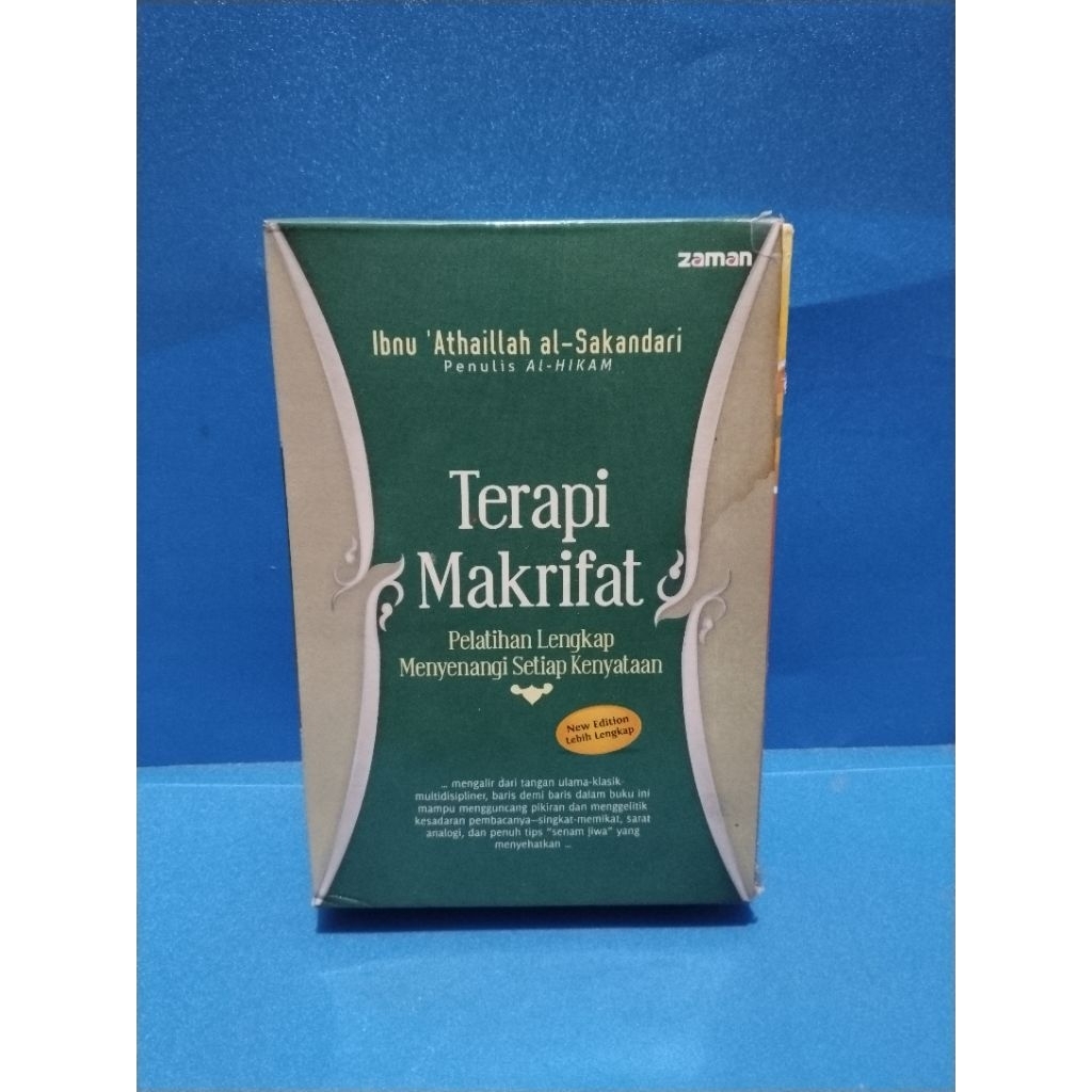 Buku original TERAPI MAKRIFAT by Ibnu Athaillah