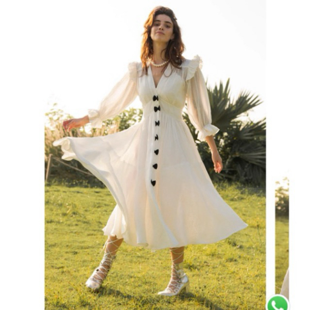 THE STORY OF - Jacobella Bow Midi Dress