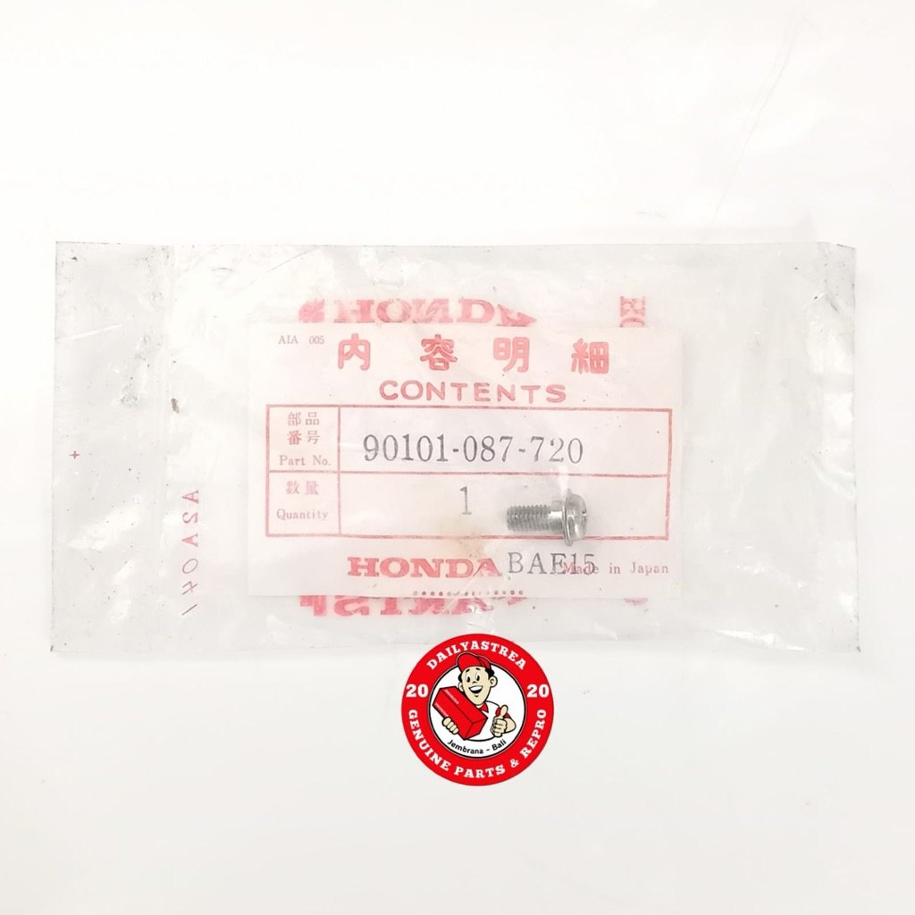 BAUT KUMIS SLEBOR SPAKBOR SAYAP DEPAN HONDA C70 C90 C700 C800 ASTREA 800 STAR ORIGINAL 90101-087-720
