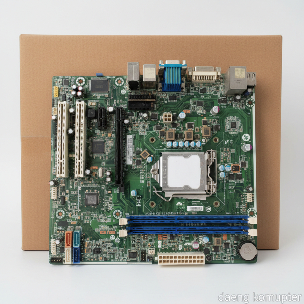 Motherboard HP Pro 3330 MT Socket 1155 H61 Support Gen 2 & Gen 3 + Backpanel