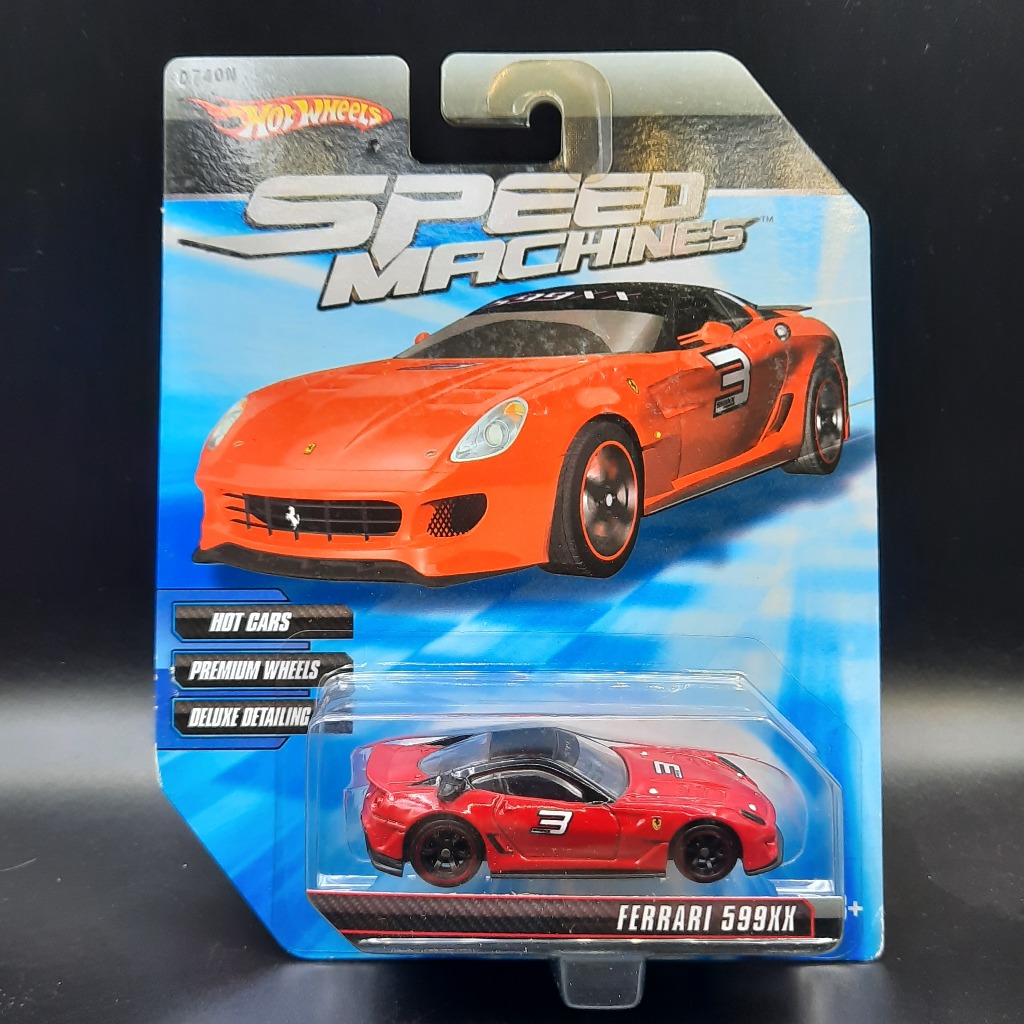 Hot Wheels Speed Machine Ferrari 599XX Soft Corner