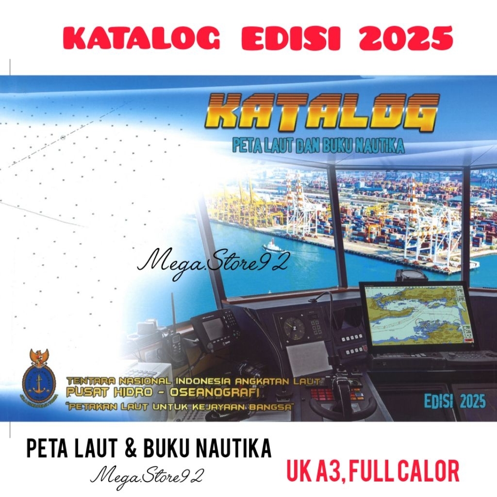 Katalog Peta Laut Dan Buku Nautika / Katalog Peta Laut Indonesia Edisi 2025