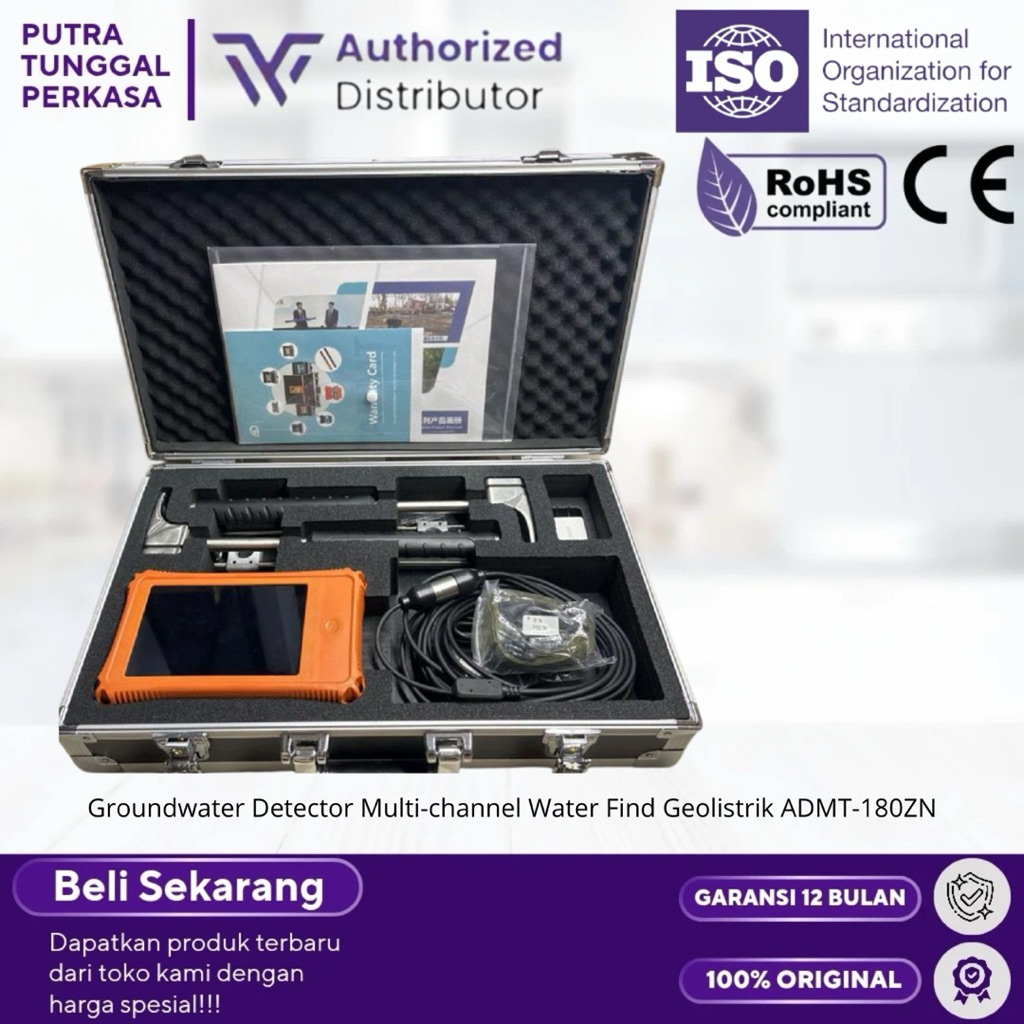 Groundwater Detector Multi-channel Water Find Geolistrik ADMT-180ZN