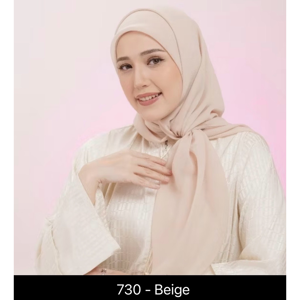 elzatta hijab polos X adelia pasha