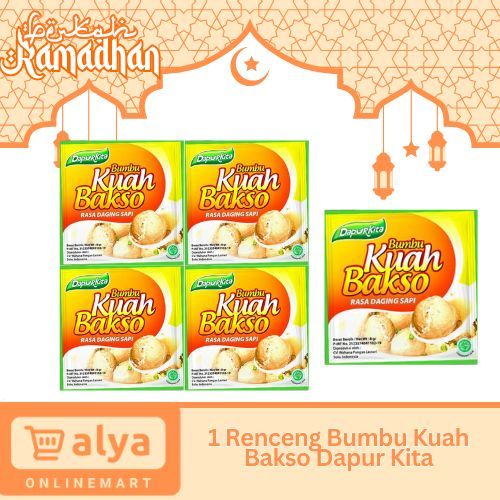BUMBU KUAH BAKSO DAPUR KITA 1 Renteng @12 Sachet