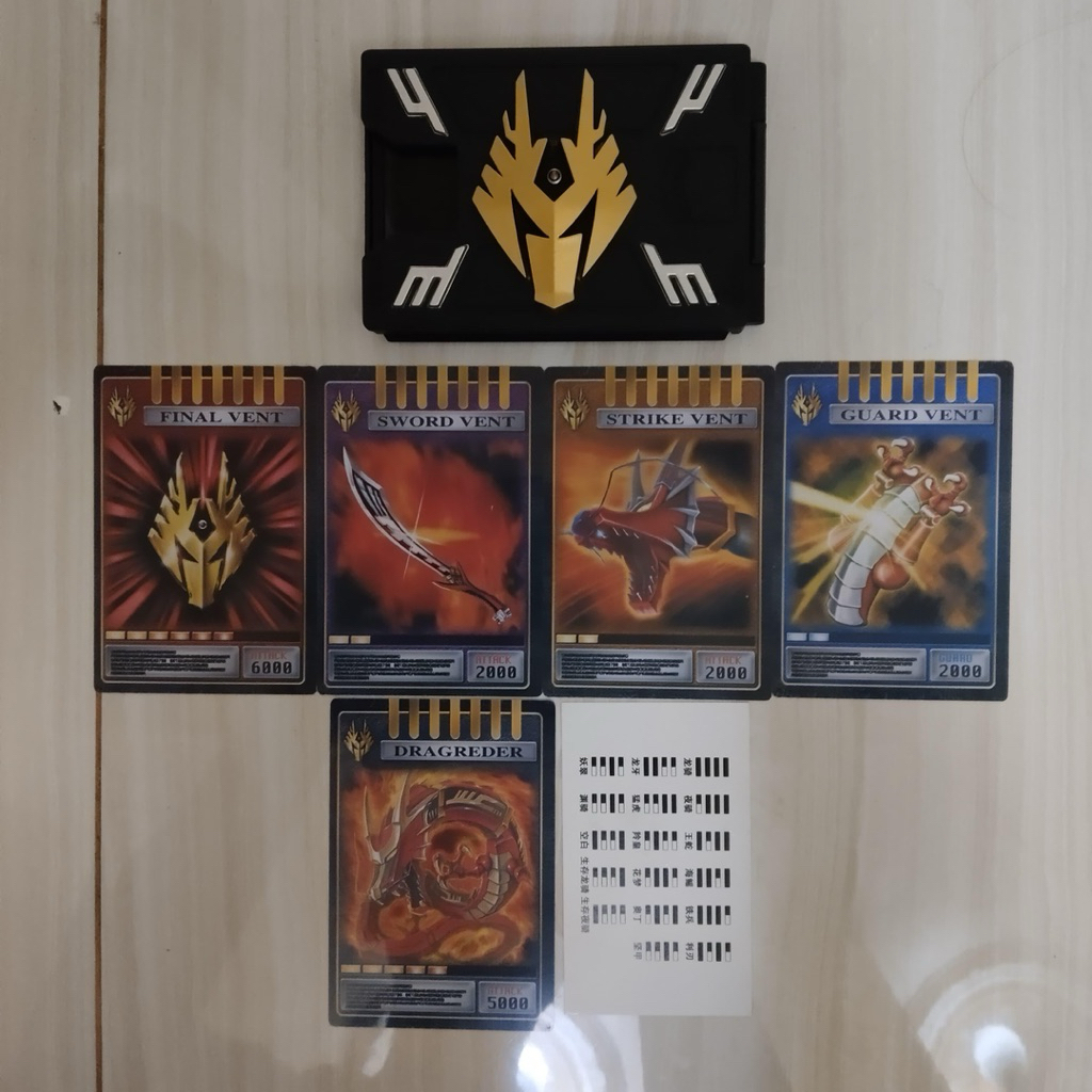 Csm Deck Kamen Rider Ryuki Set Card Recast Non Dx