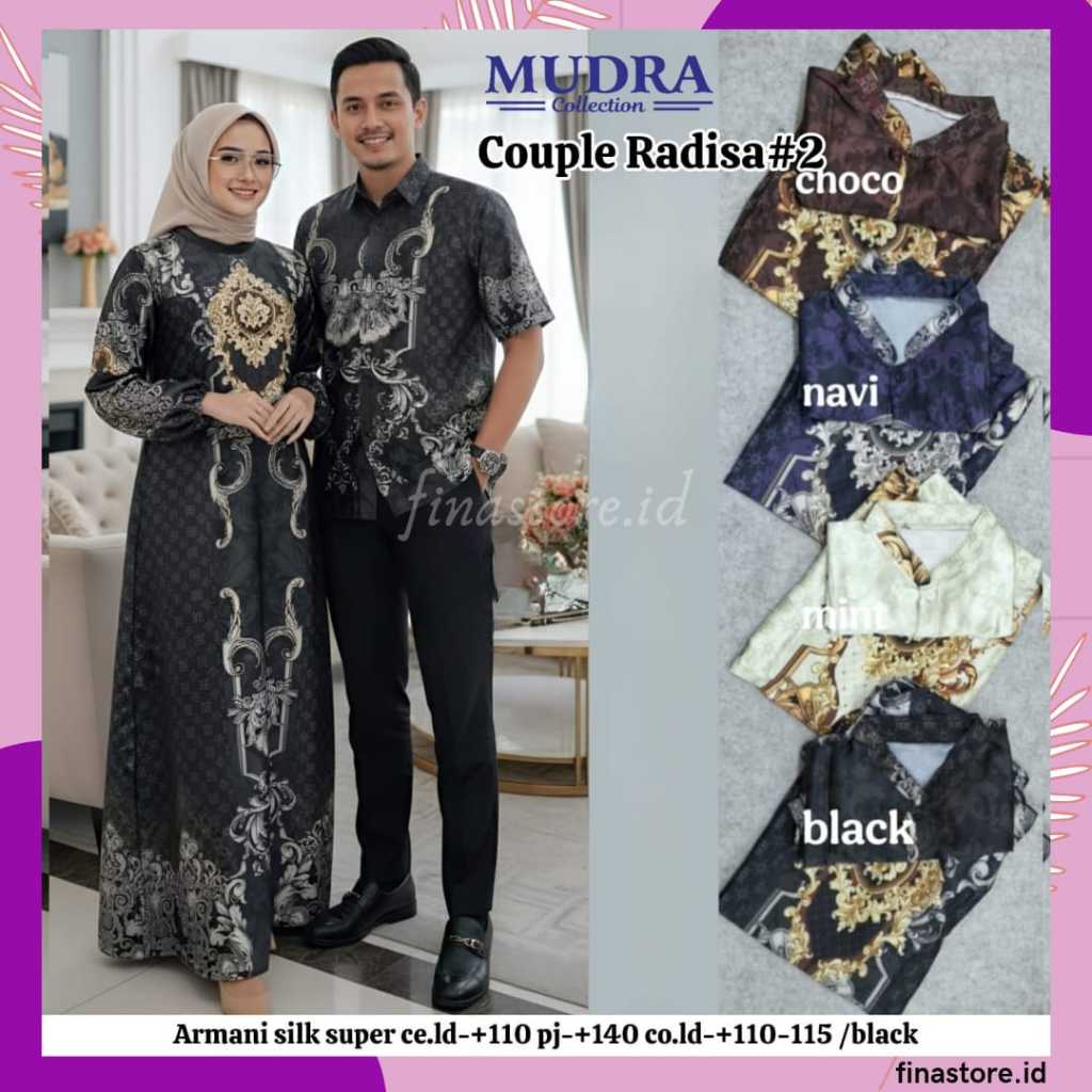 Gamis Mudra Collection / Gamis Terbaru / Gamis Wanita / Gamis Premium / Gamis Pesta / One Set / Sete