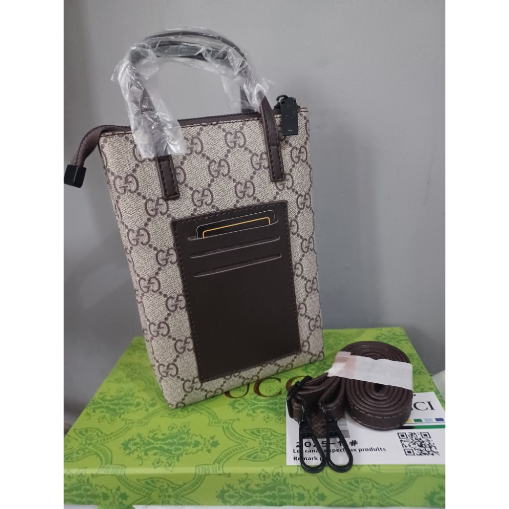 Tas HPO GC Selempang warna Apricot