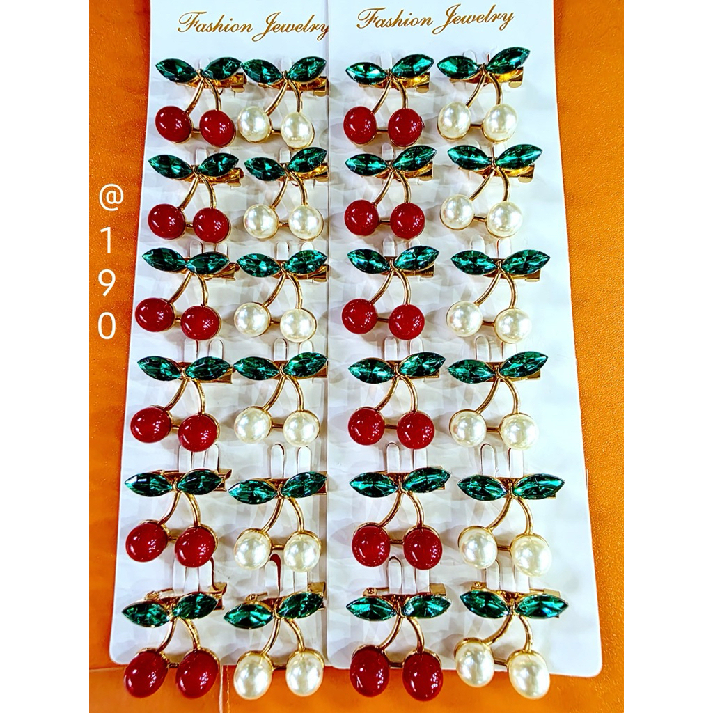 12 pcs Bros dagu chery  pin hijab gold silver bros brand brooch dewasa anak peniti kerudung