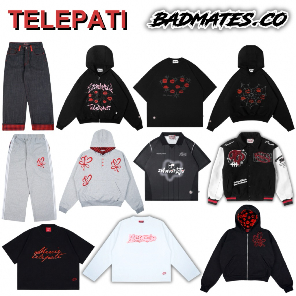 Telepati.che Collaboration - Telepati x Preface / Telepati x Slowandly / Telepati x Mer c ie Origina