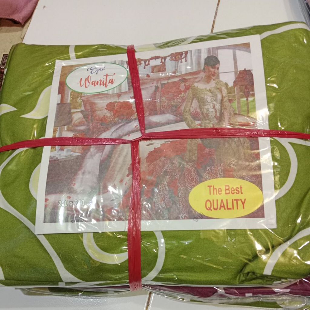 sprei jumbo bahan halus ukuran 200×240