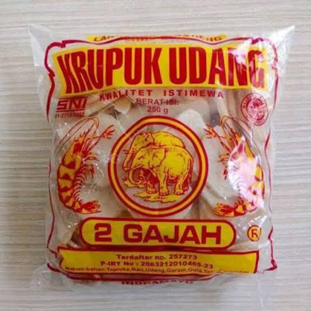 Kerupuk Udang Cap Gajah