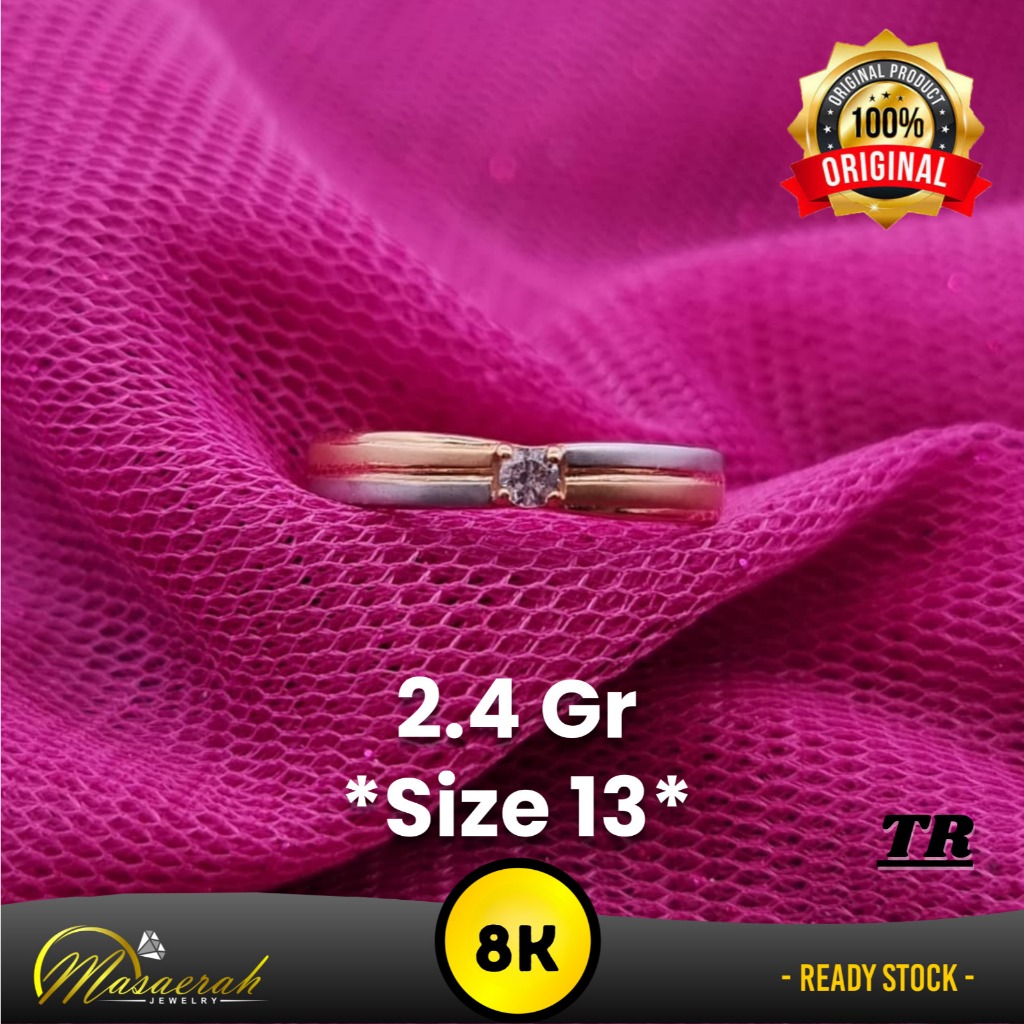 Cincin Emas 8K- Toko Emas Gajah Saerah - 2.4 Gram 2615