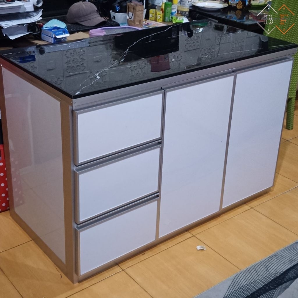 Meja Dapur / Meja Kompor / Meja Wastafel / Kitchenset Minimalis / Meja Kompor Alumunium