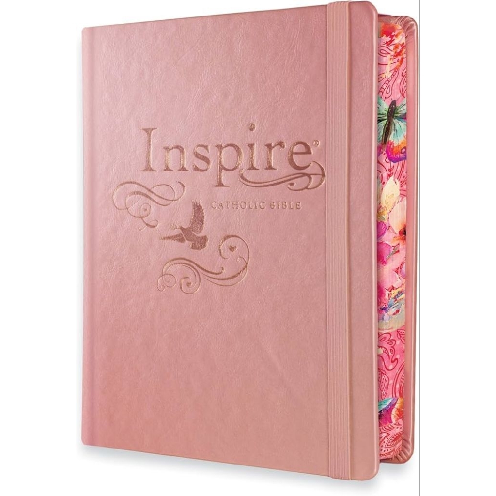 Inspire Catholic Bible NLT: The Bible for Coloring & Creative Journaling