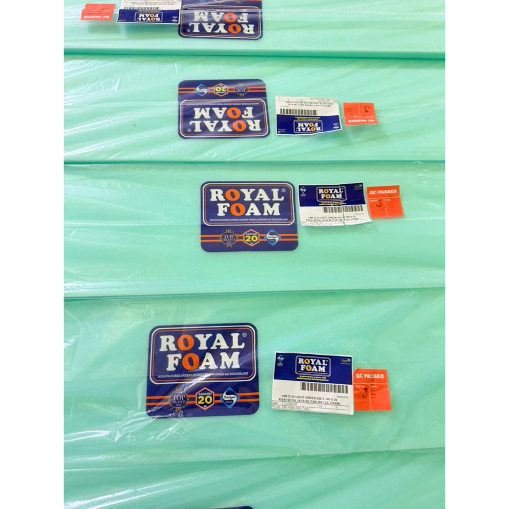 royal foam d22 garansi 20th