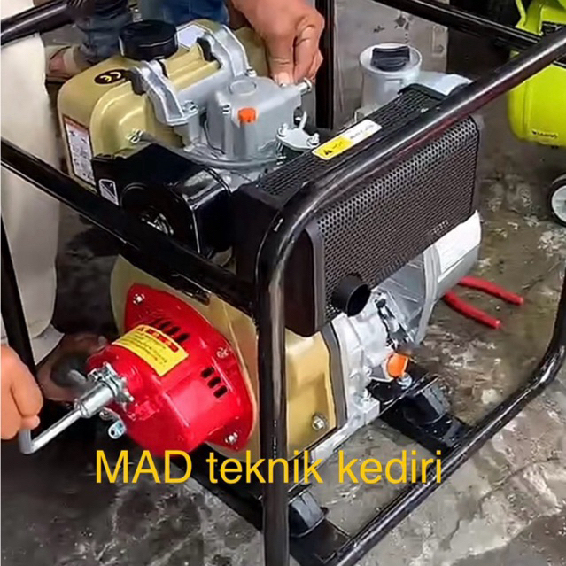 Easy stater engkol engine solar 178f 186f cultivator traktor mini pompa air / starting gearbox mesin