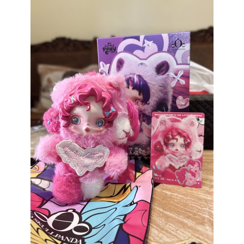 Skullpanda my little pony pinkie pie