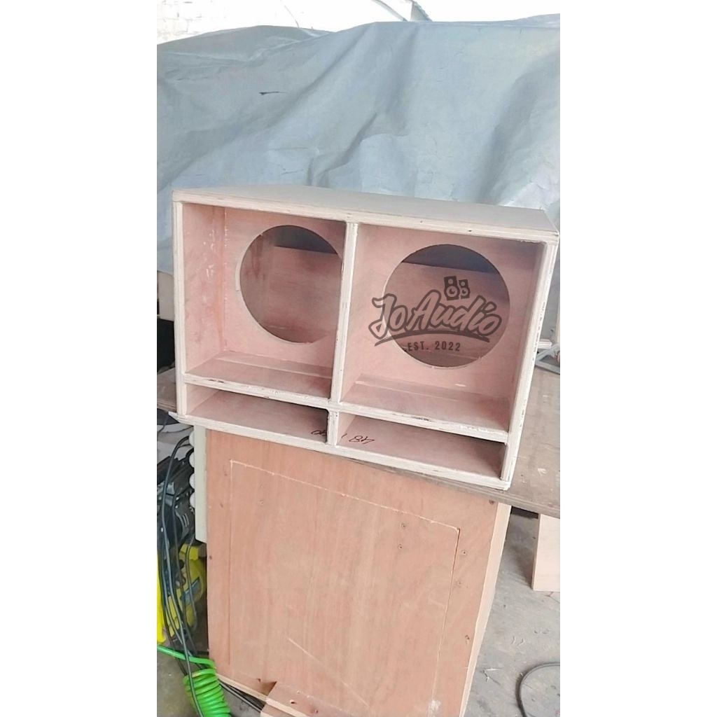 Box Speaker Miniscoop 10 inch Double