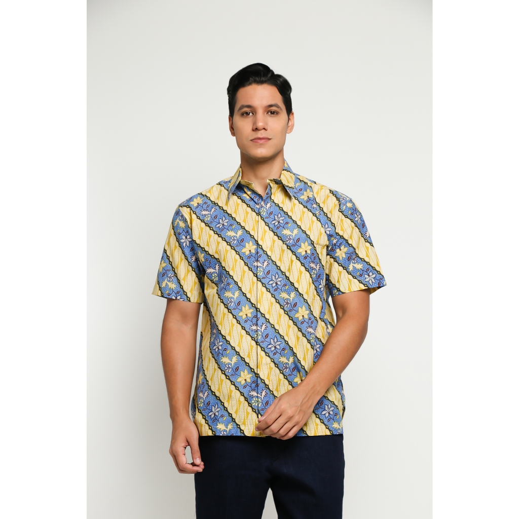 Batik Indra Loka - Hem Batik Pria Kelir