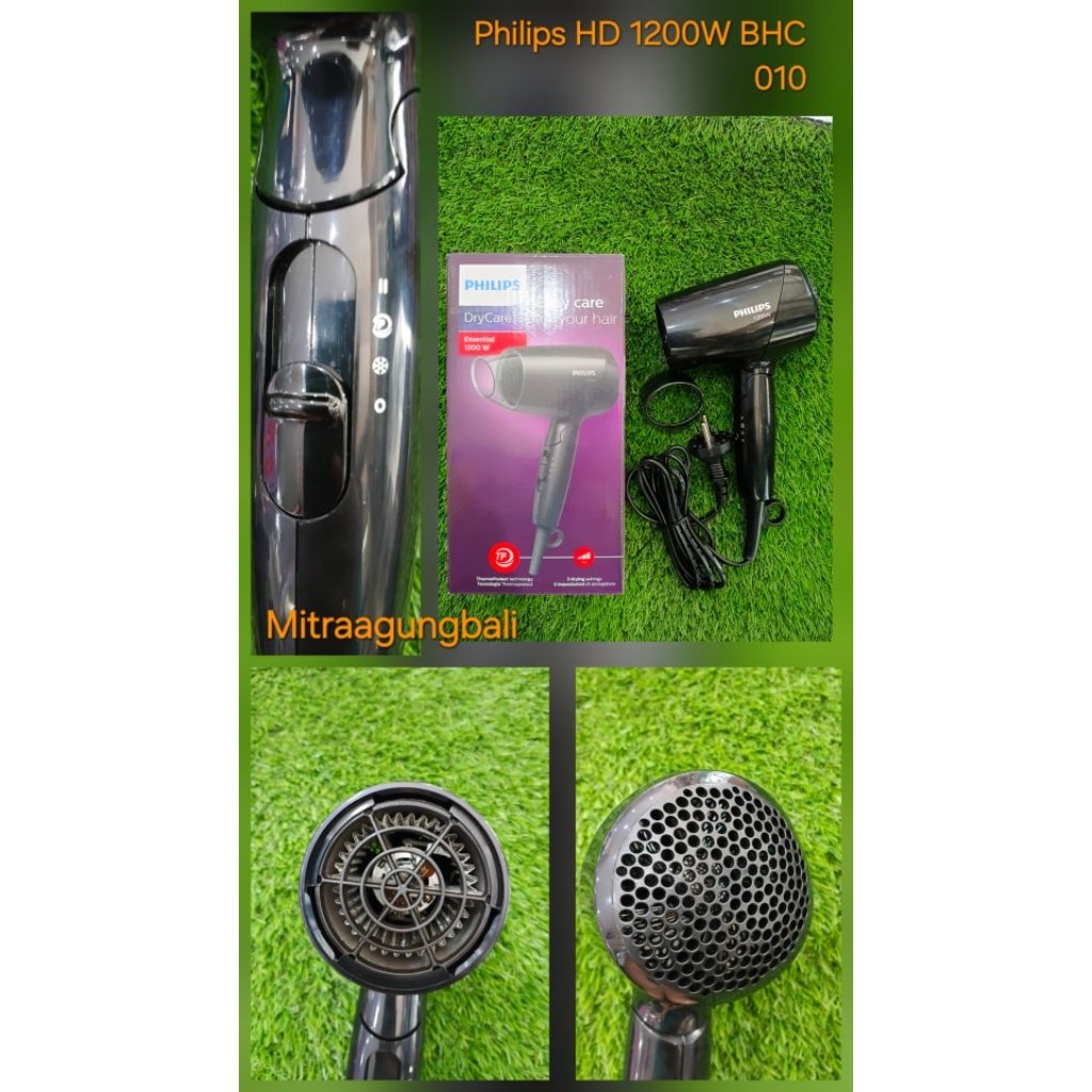 Philips Hair Dryer 1200W BHC 010