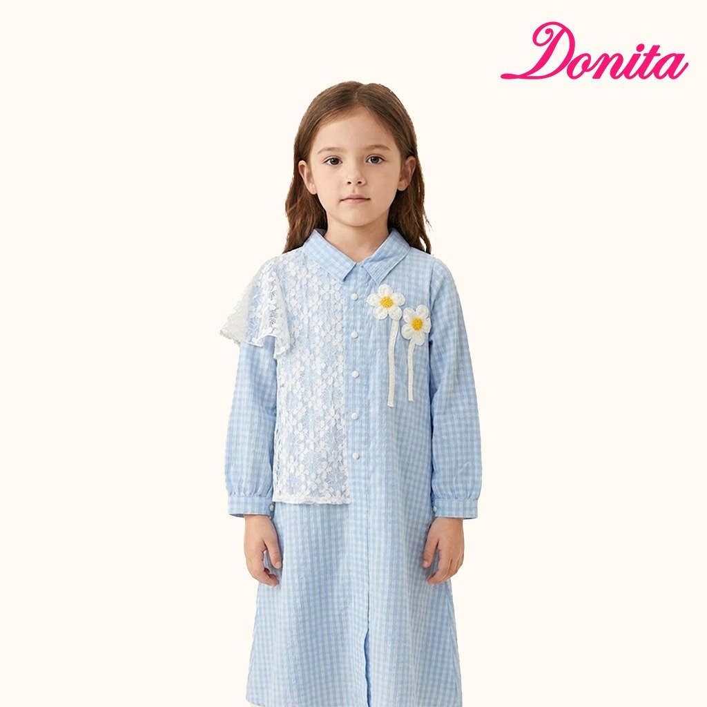 BAJU MUSLIM ANAK PEREMPUAN BRAND DONITA  8I 689