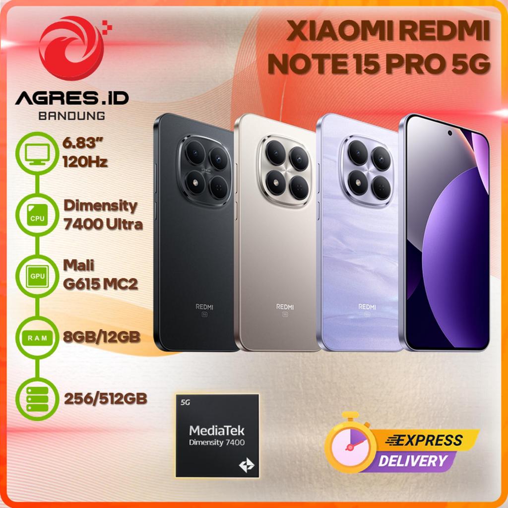 XIAOMI REDMI NOTE 15 PRO 5G 8GB/12GB 256GB/512GB GARANSI RESMI INDONESIA