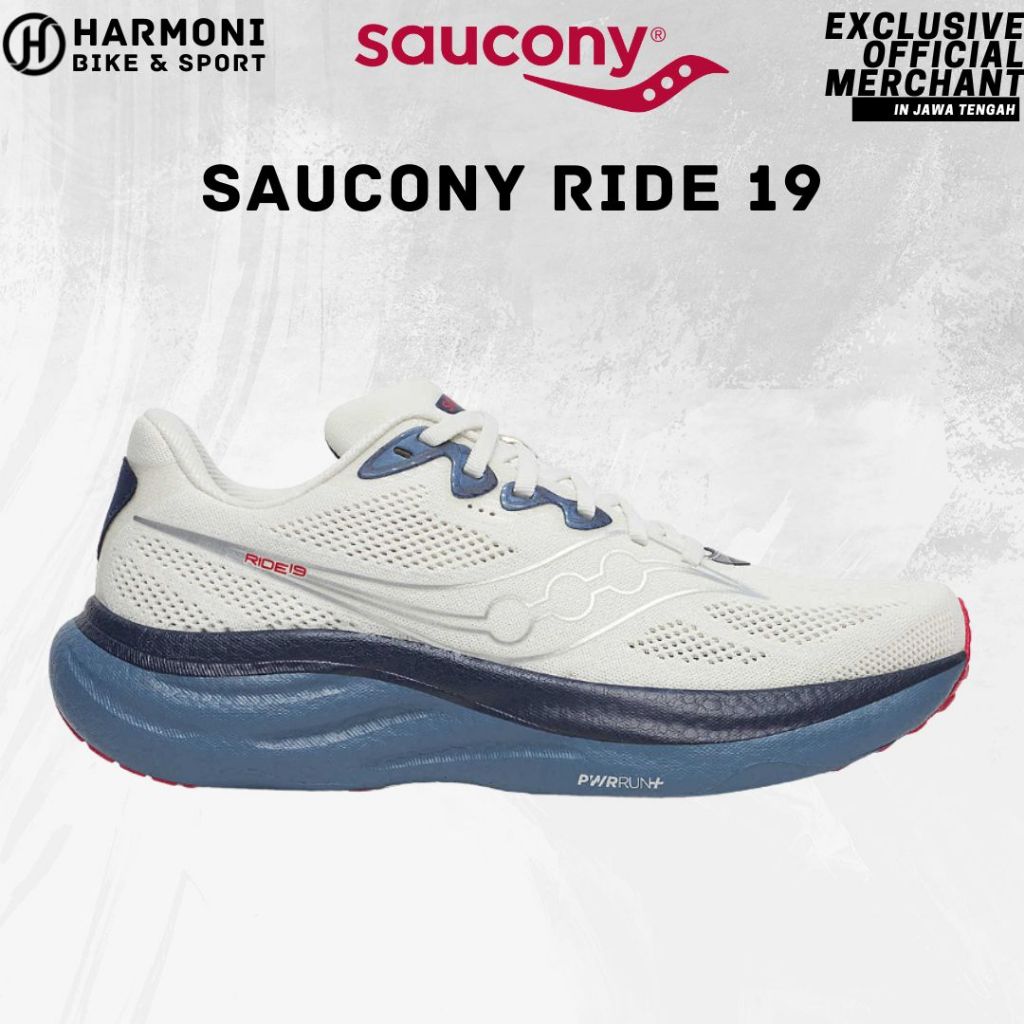 SAUCONY RIDE 19 SEPATU LARI PRIA