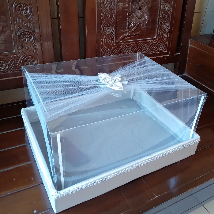 Box Kotak Seserahan Hantaran Pernikahan Lamaran Mika Tempat Parcel XL L M S Satuan murah