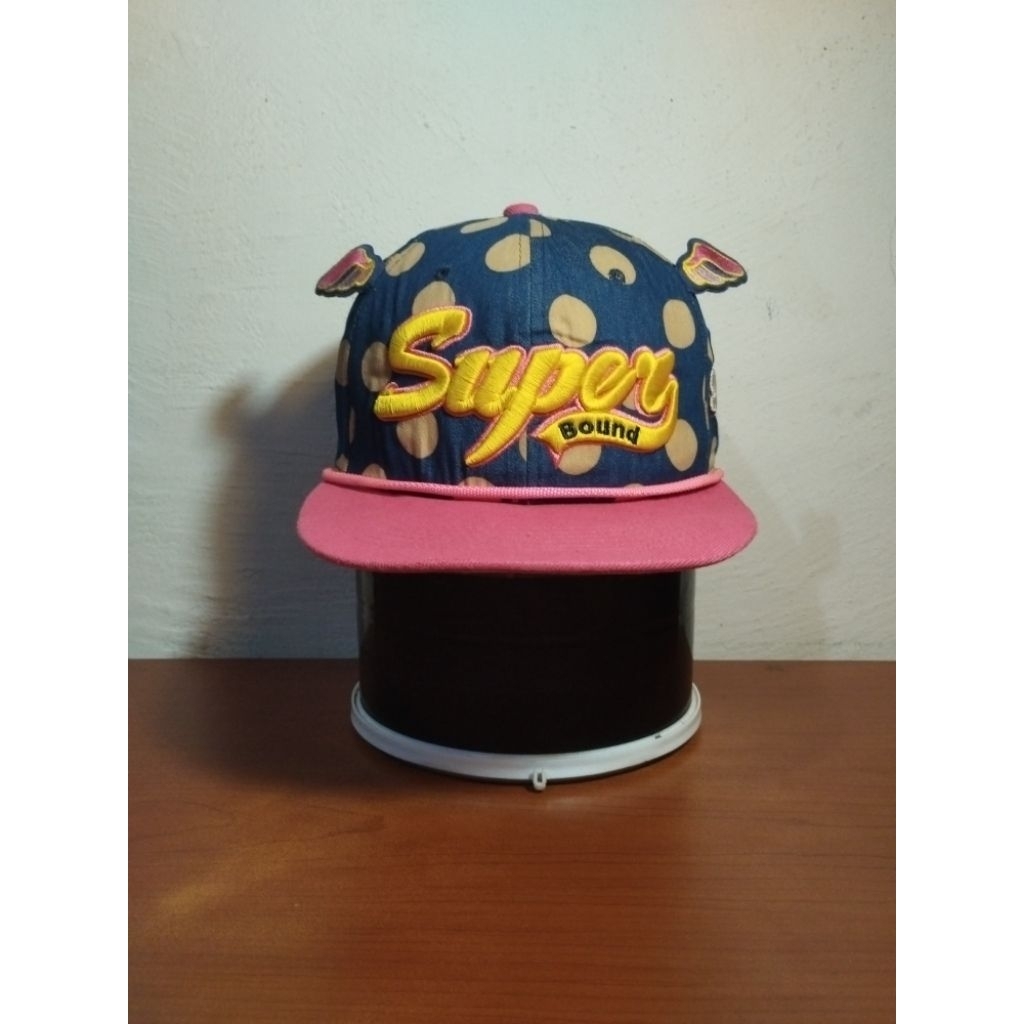 Topi Snapback SMB karakter