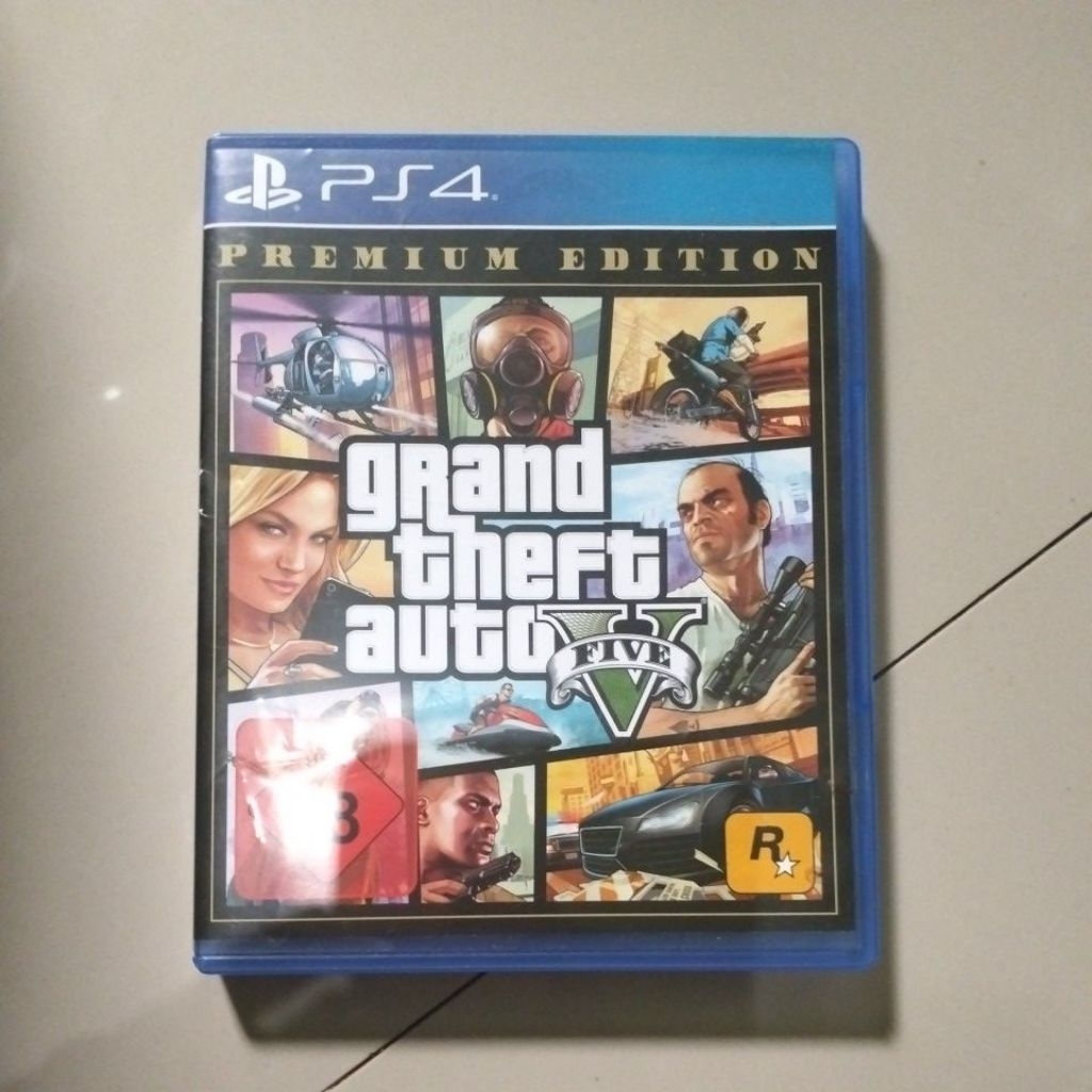BD Kaset GTA V PS4