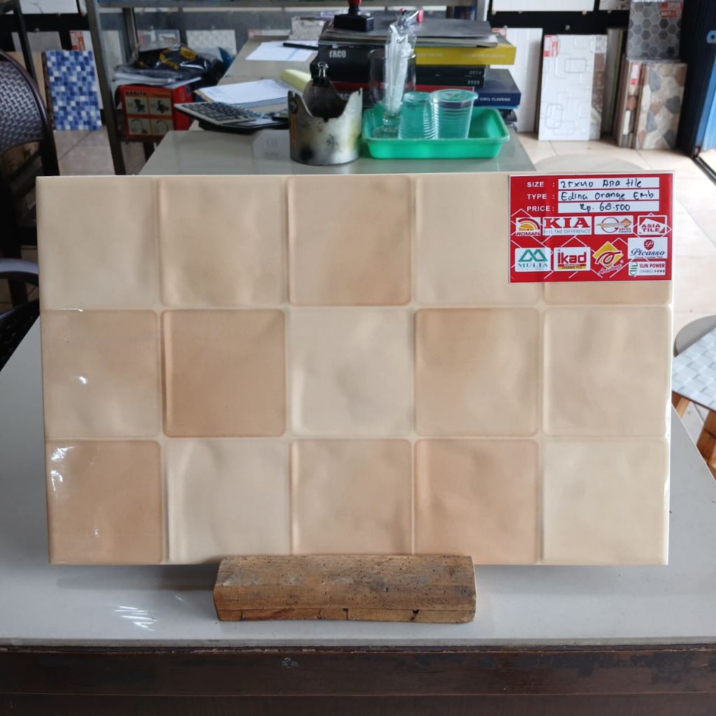 keramik 25x40 Edina Orange AsiaTile