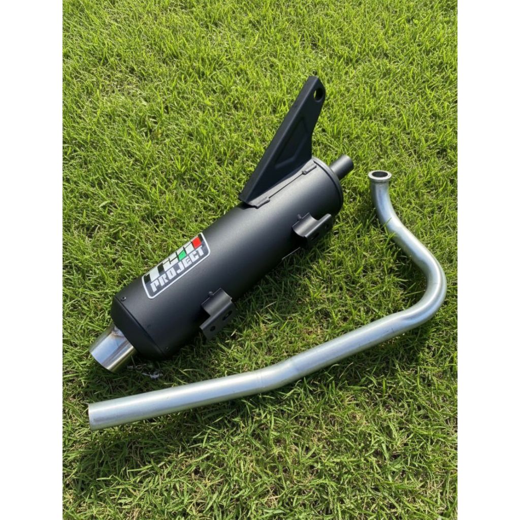 TCM Project Knalpot Tsukigi TCM Full Bass Standar Racing untuk Honda Vario 110 125 150 Beat Fi Karbu
