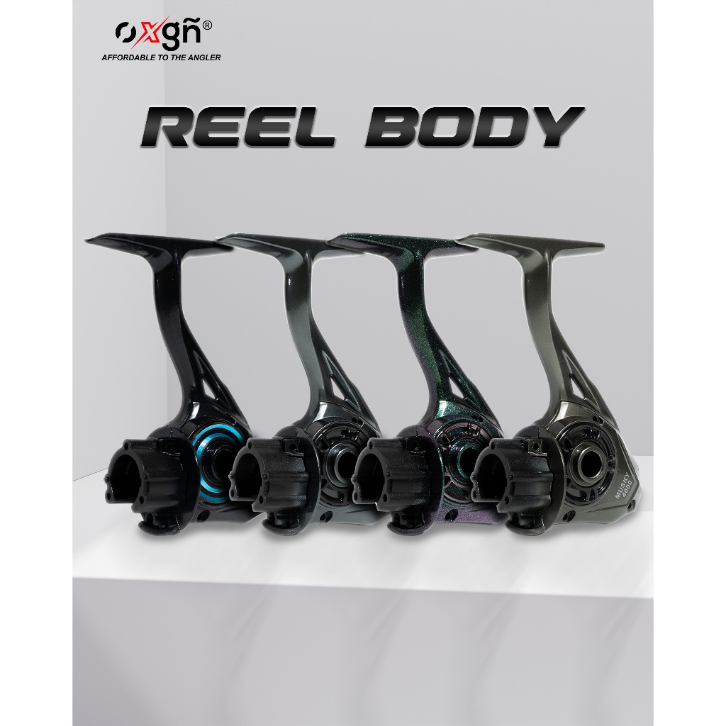 BODY REEL OXGN SIZE 1000, 2000, 3000, 4000, 6000 | SPAREPART REEL OXGN DEMON | BODY REEL OXGN DEMON 