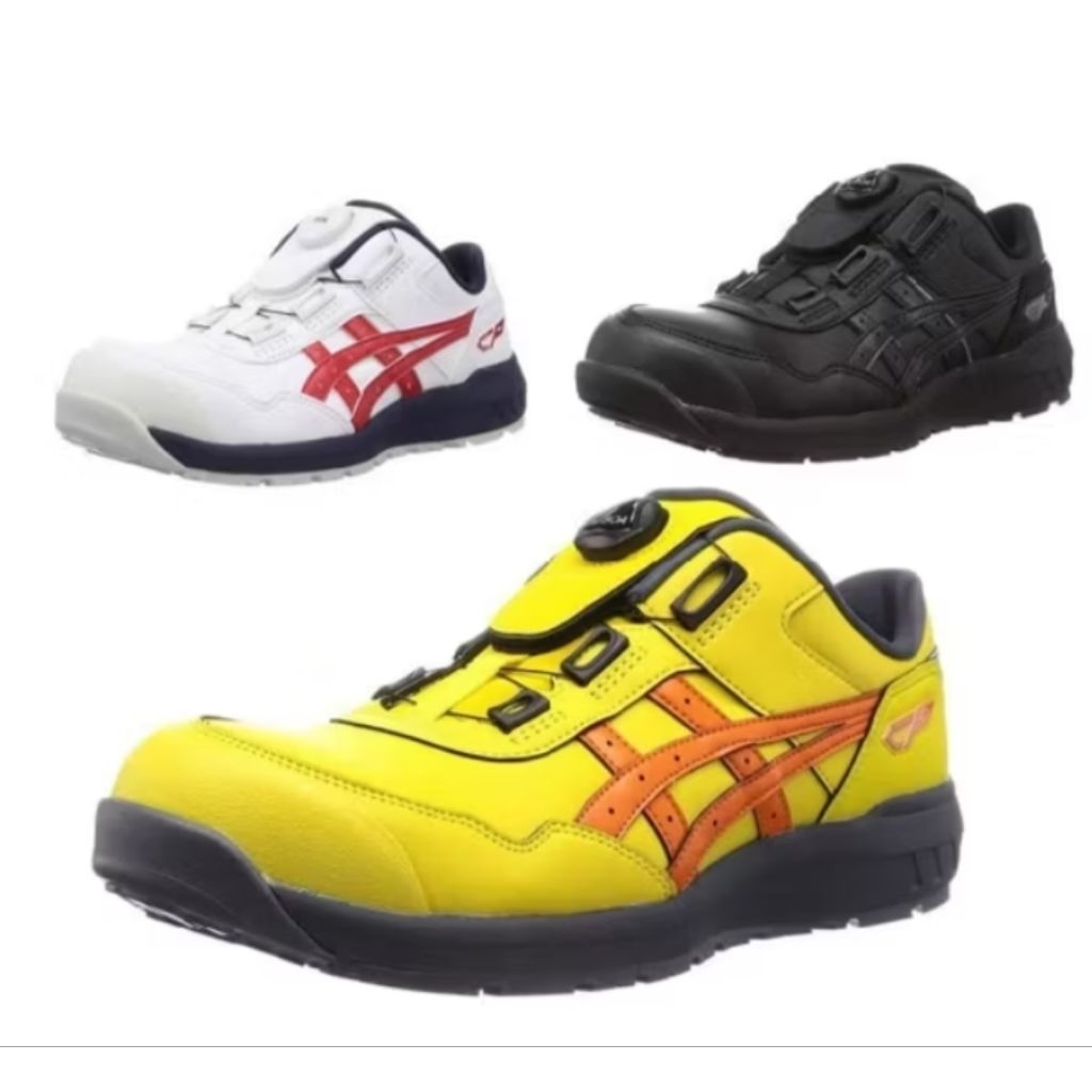 asics safety shoes cp 306 BOA sepatu kerja pria