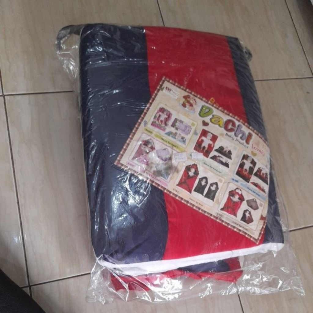U. DACHI SET KASUR BAYI KATUN DENGAN BANTAL 1 DAN GULING 2 UKURAN 80*50CM BAHAN TWILL