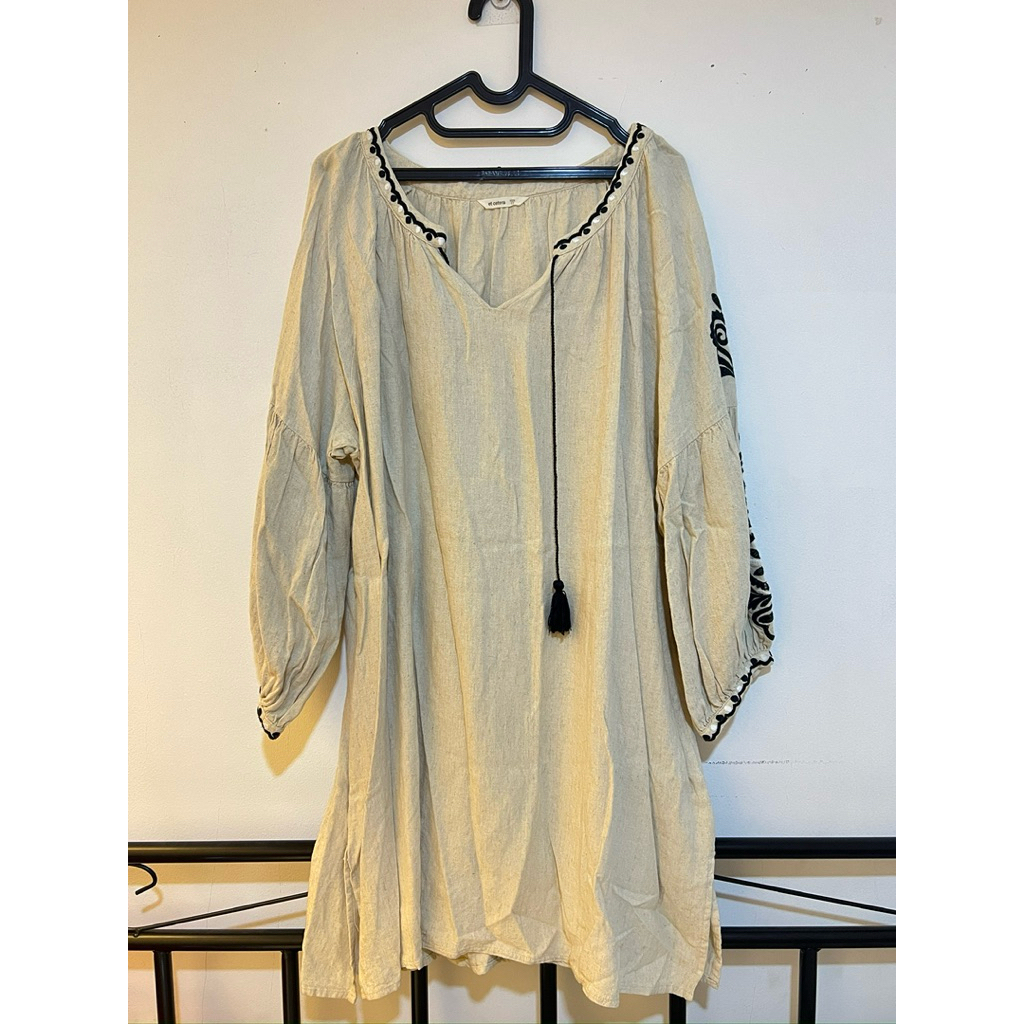 Et Cetera Tunik Wanita Premium Bordir Hitam / Atasan Boho Et Cetera LD 128