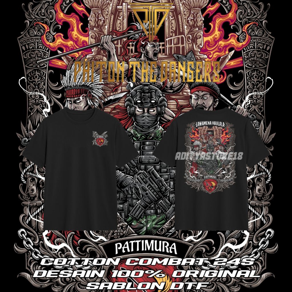 Kaos Polo Hodie Kemeja Kodam Pattimura