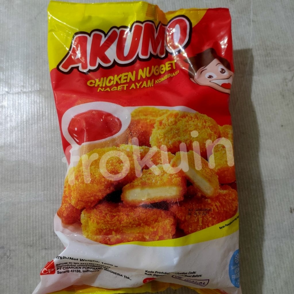 Akumo Nugget 1Kg - Frozen Food murah