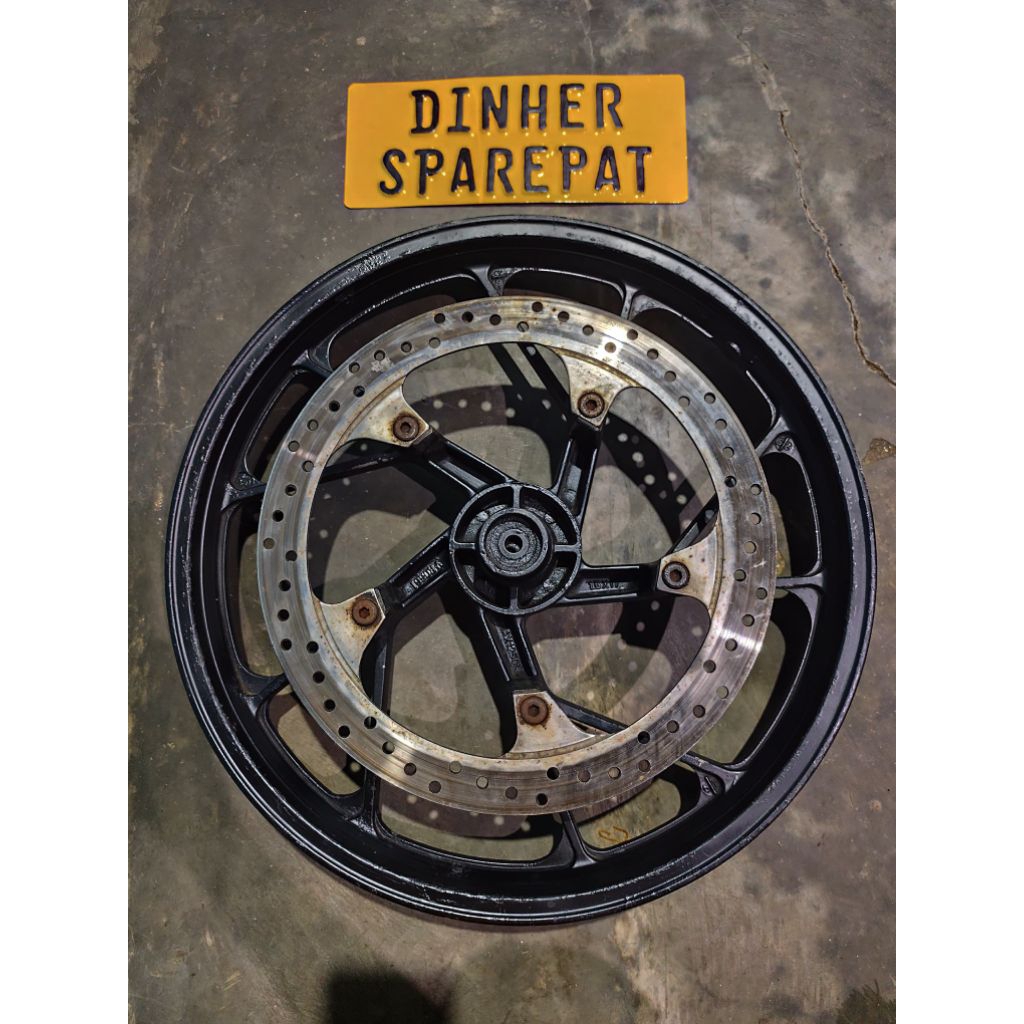 velg pelek racing bagian depan Shogun 125 sp old PNP satria Fu 150 original cabutan