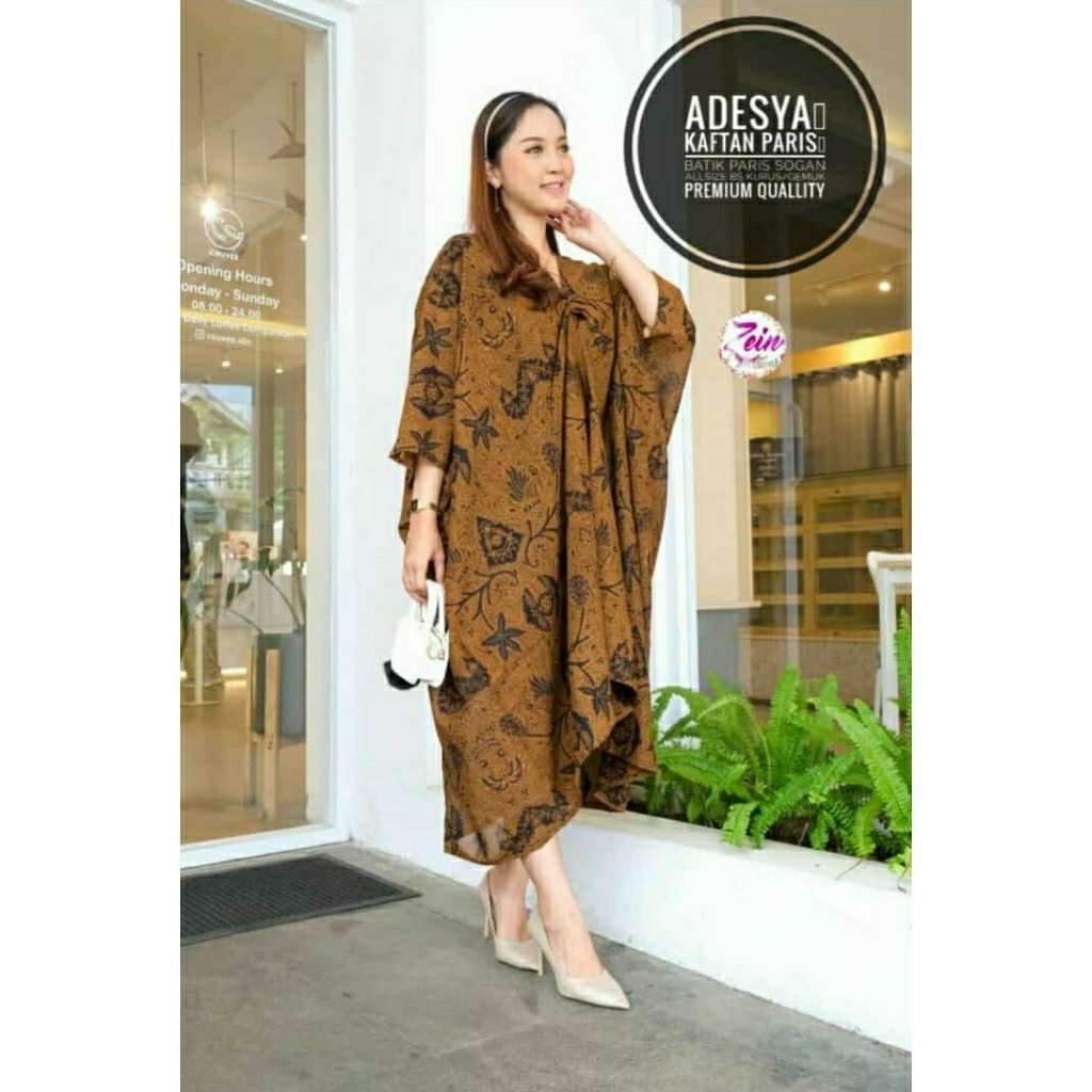 Kaftan Paris Batik Solo Kaftan Batik Wanita