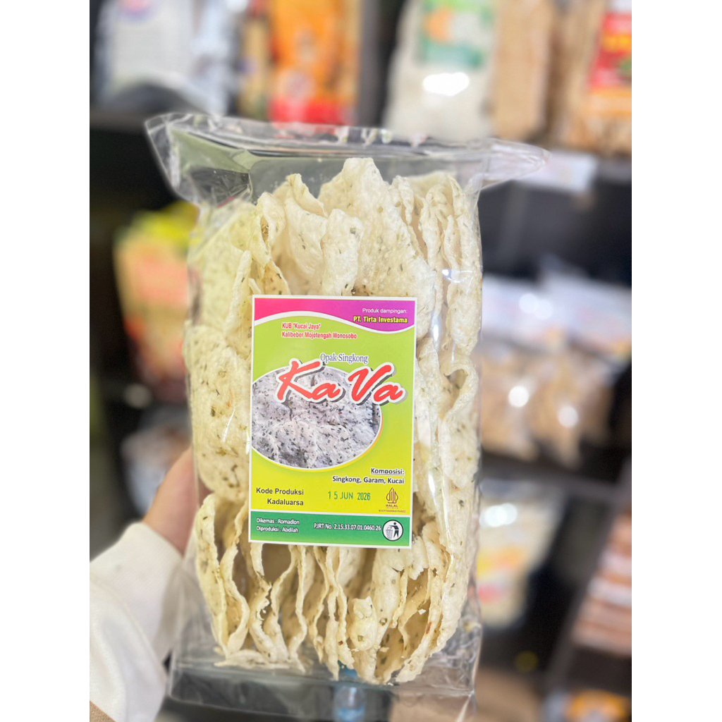 Opak Singkong Kotak Khas Wonosobo