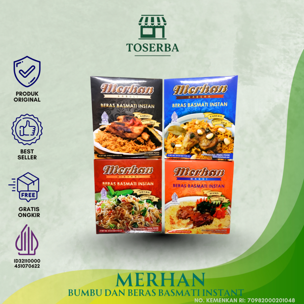 MERHAN - Bumbu dan Beras Basmati Instant
