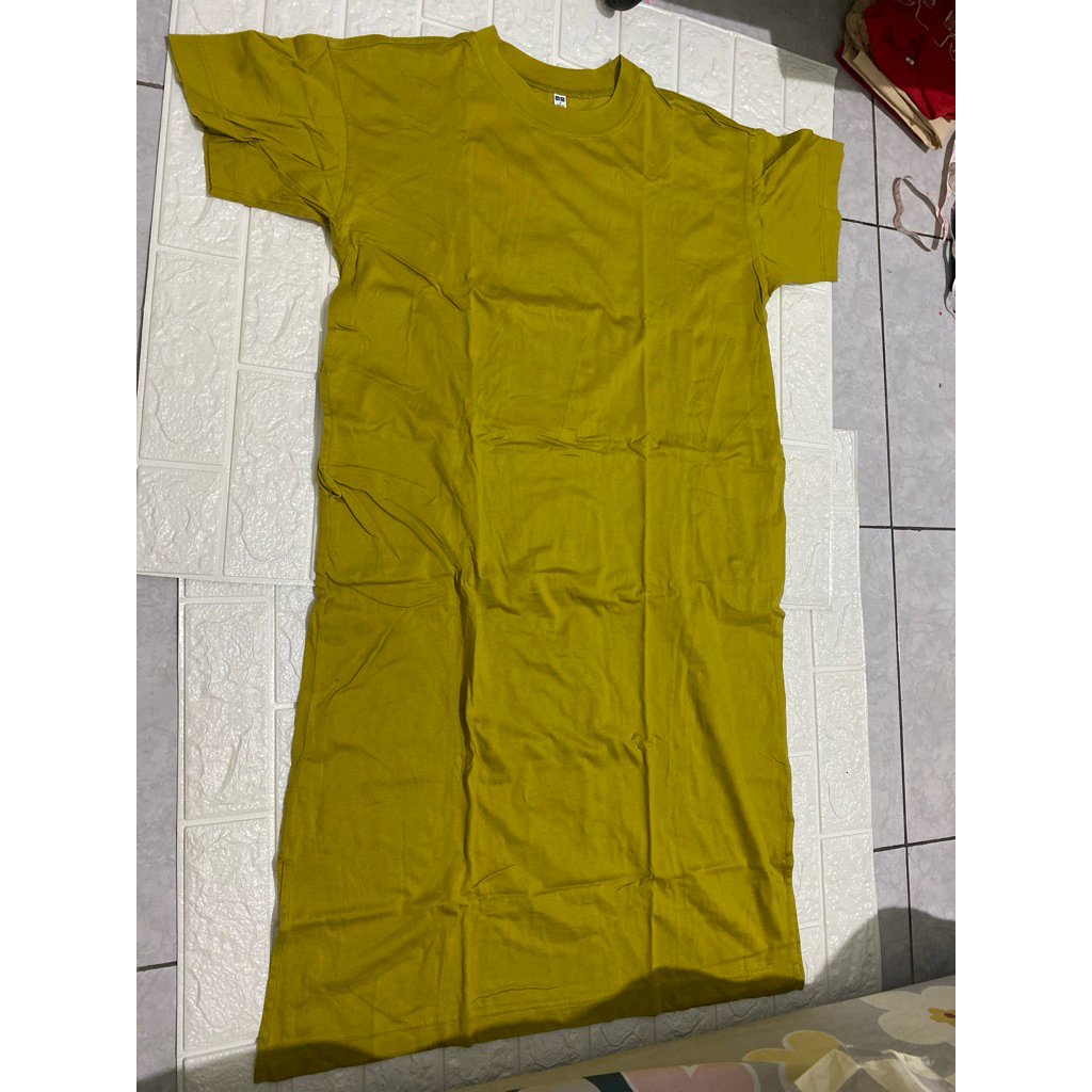 dress uniqlo wanita panjang