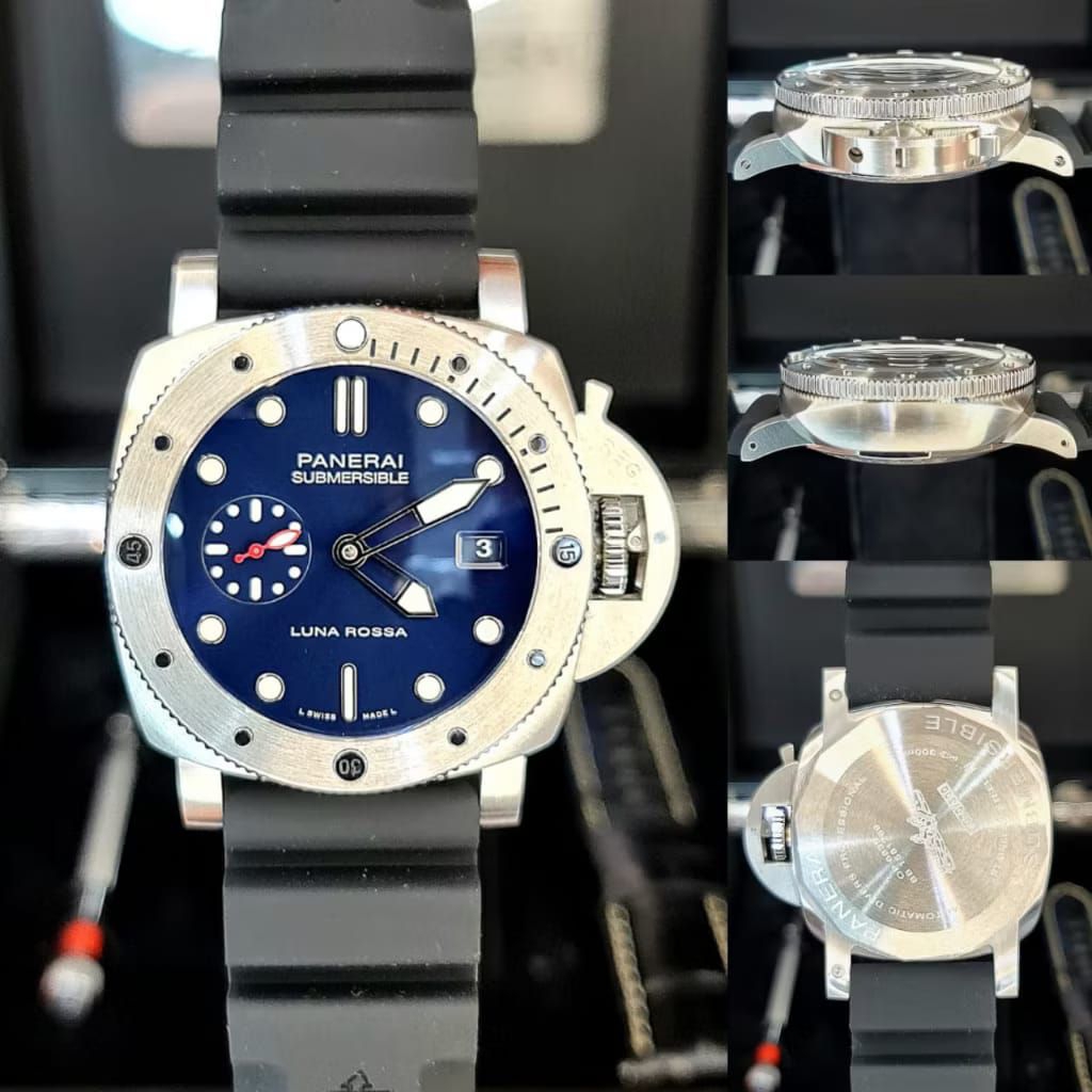 Jam Tangan Panerai Submersible Luna Rossa – Automatic Diver Watch Premium
