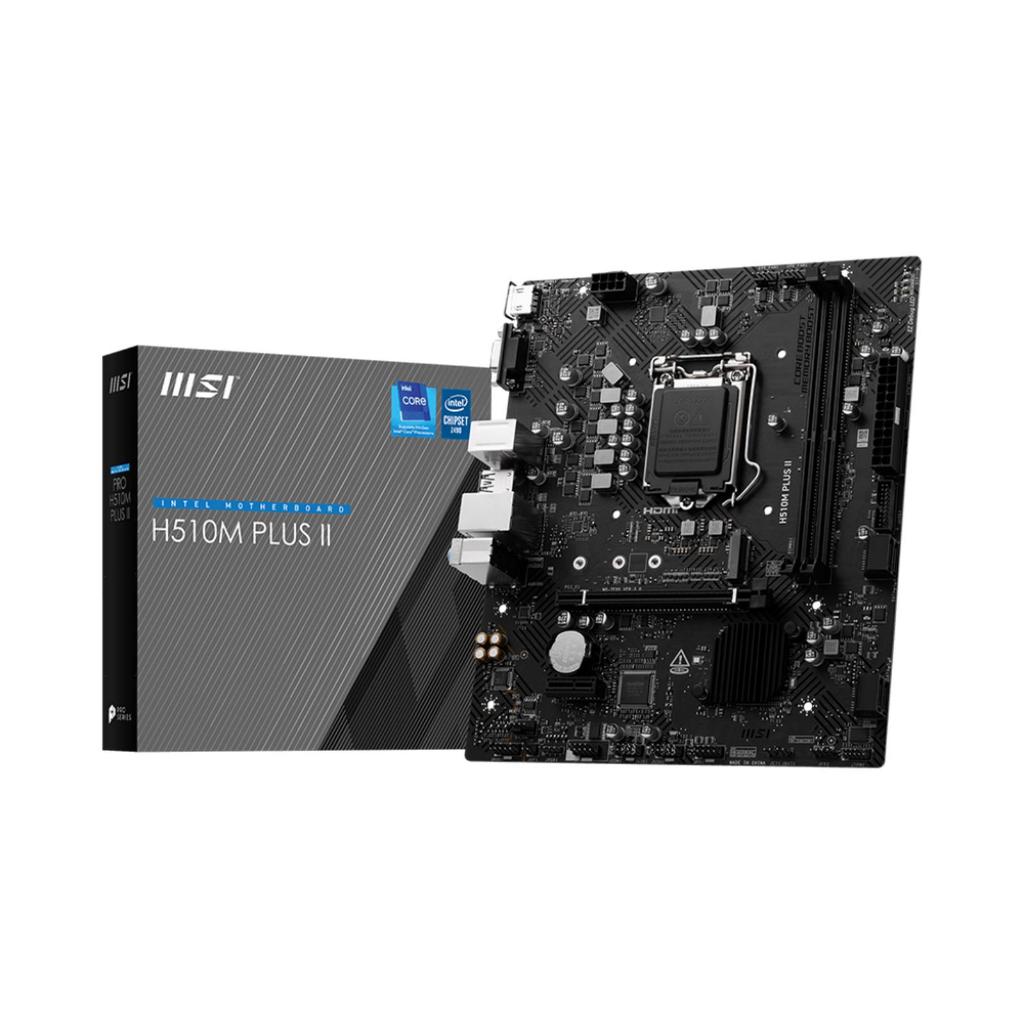 MSI H510M Plus II Intel LGA 1200 DDR4 NVMe mATX