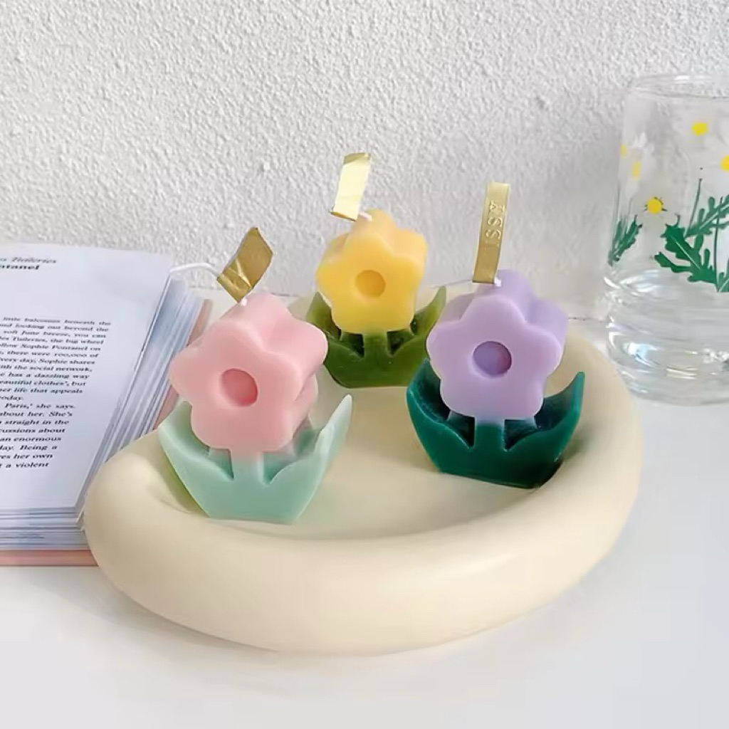 Lilin Bunga Aromaterapi