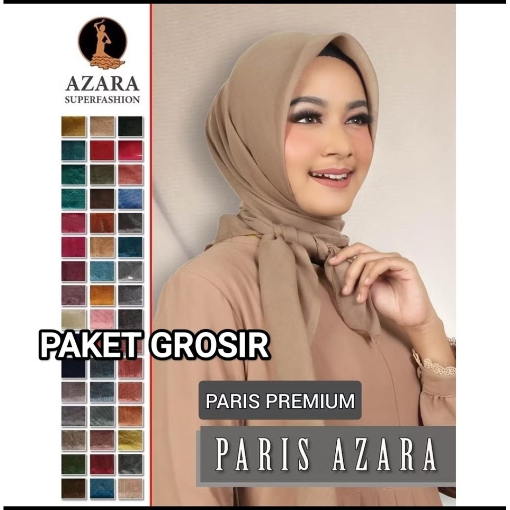 PARIS JADUL AZARA PAKET 10pc & 5pc