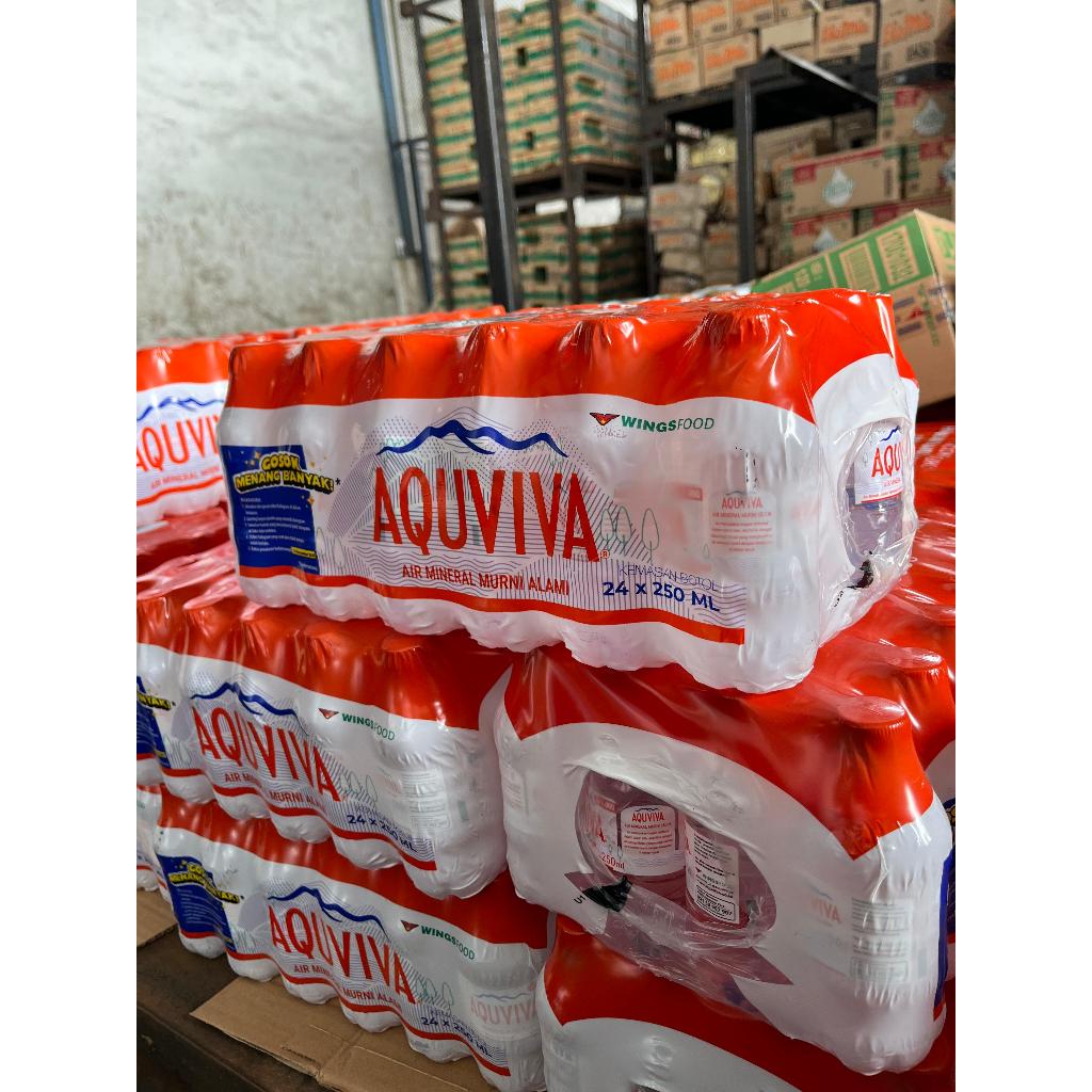 OXY- Ready Air Mineral AQUVIVA 250 ml 1 Pack (Isi 24) ekonomis