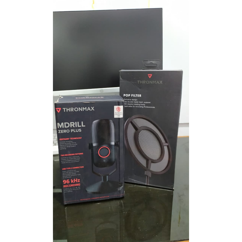 Thronmax MDRILL Zero Plus + Pop Filter